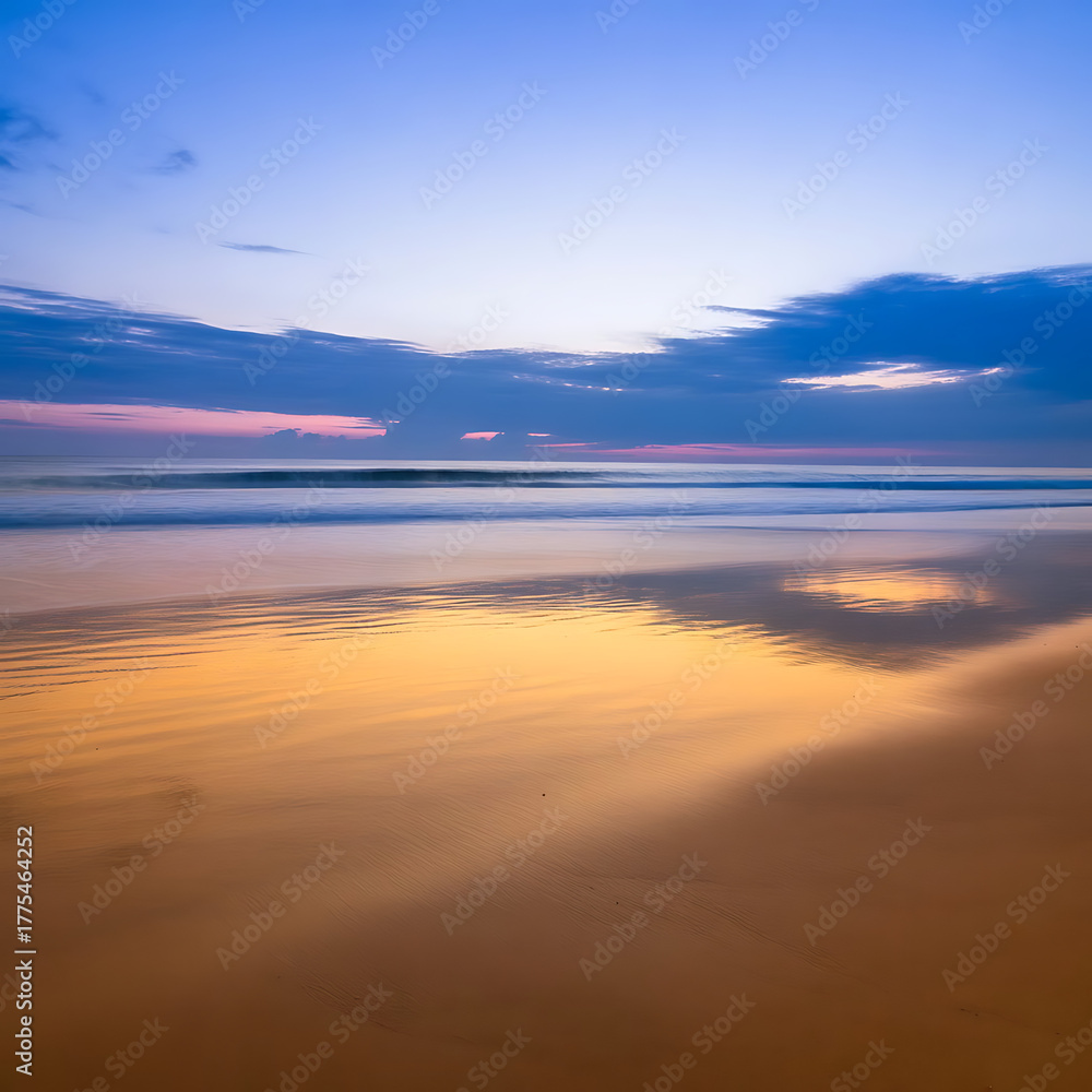 Fototapeta premium sunset over the sea