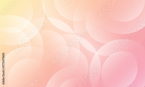 Abstract pastel circle pattern with soft light and smooth gradients. Elegant modern background for web, print, or branding.