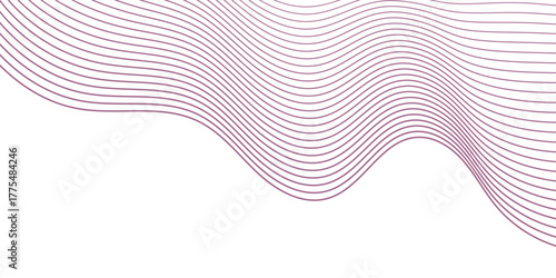Abstract colorful wave element for design. Digital frequency track equalizer. Modern creative trendy design in vector illustration