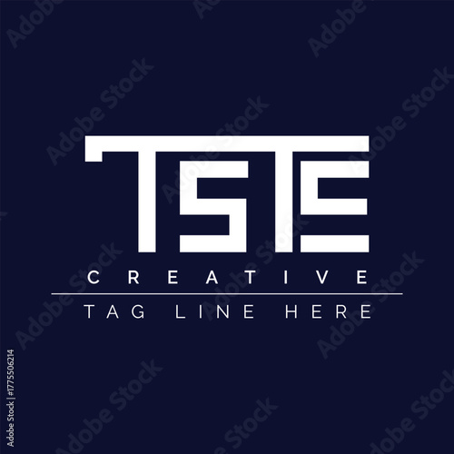 T S T E creative tag line tste text