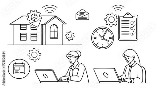 Remote Work, Productivity, and Home Office Management