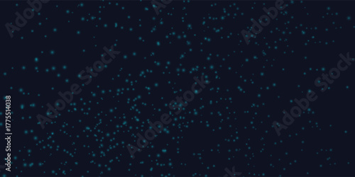 Abstract bokeh lights on black background.