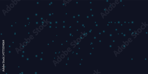 Abstract bokeh lights on black background.