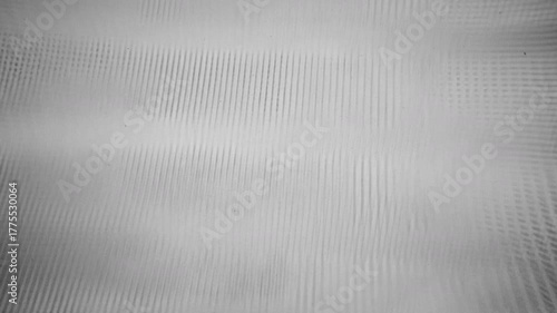 analog VHS video noise texture with horizontal lines and flickering distortion. The image shows a vintage television screen effect with static, interference, and scanlines.