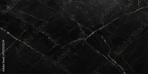 Dark and old black leather texture surface with a subtle paper grunge pattern backdrop