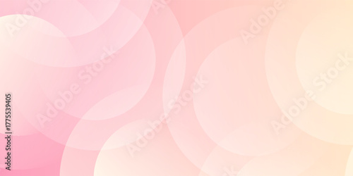 Minimalistabstract frame background, pastel color.pink and yellow gradations, abstarct memphis,cirlce shape backround,memphis