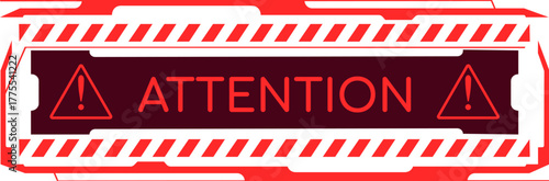 Attention scifi hud box