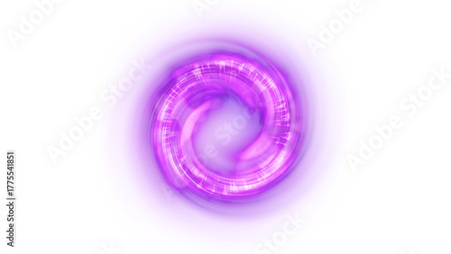 Purple glowing energy sphere with alpha channel. Ideal for sci-fi visuals, fantasy VFX, and digital motion design.
