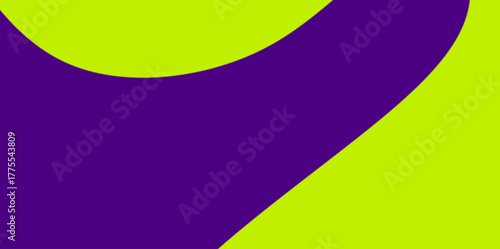 Smooth Curve Abstract Flow Illustration Vector Background. Organic vector illustration with a smooth, sweeping curve creating a fluid division.