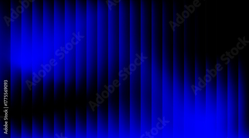 Neon Light Effect Stripes Glass Abstract Background. Futuristic Glowing Vertical Bars. Modern Digital Glitch and Sound Wave Design for Banner, Poster, Presentation, Wallpaper, or Web.