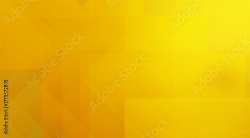This design features warm yellow and gold hues with a subtle gradient and overlapping geometric shapes, creating a modern and abstract background with a bright and vibrant look
