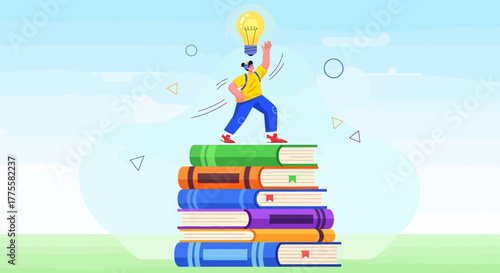 Inspiring Knowledge: A Journey of Enlightenment and Educational Discovery on the Books