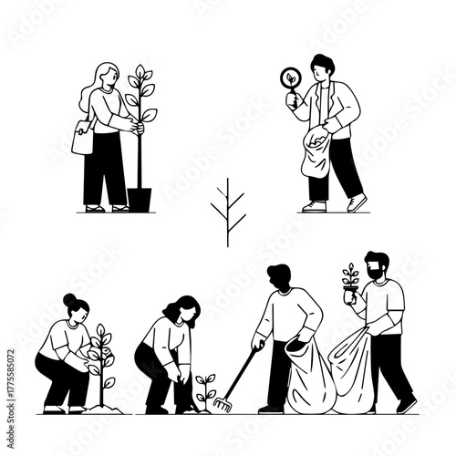 Community Effort Planting Seeds for a Greener Tomorrow