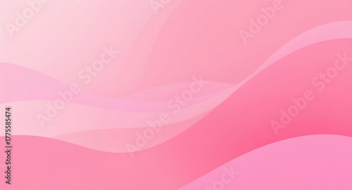 Soft pink abstract background with gentle wave shapes and smooth pastel gradient for a feminine calm feel.
