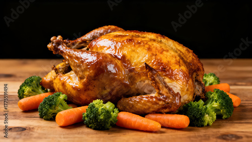 Thanksgiving roast chicken