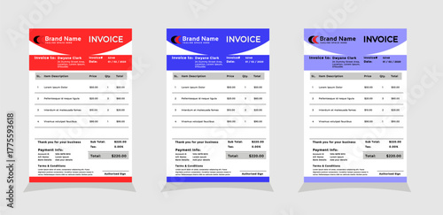 Business payment Cash memo invoice 04