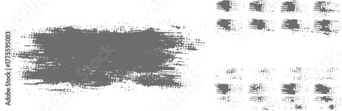 Dirty ink splatter texture for grunge design backgrounds. Grunge rectangular text box with black ink splatter effect. 