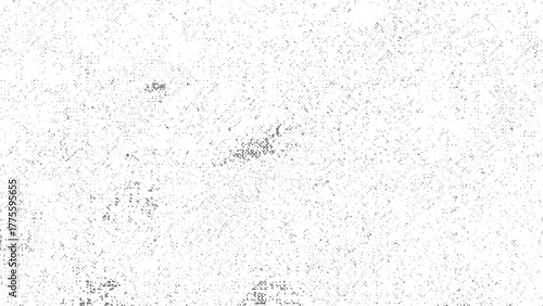 Grunge photocopy paper texture with black and white line and dot pattern. White linen canvas texture with subtle gray cotton weave background. 