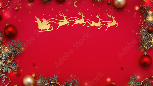 red christmas background