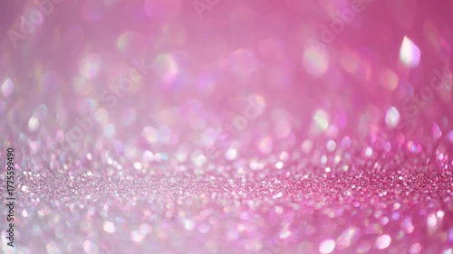 ピンクのキラキラの光の背景