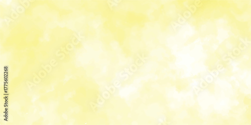 yellow cloud in the sky. View on a soft yellow fluffy cloud as background. Cloudy sky, yellow clouds,White flawless abstract background digital wallpaper for desktop background design texture.