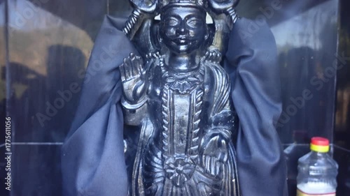 Shani Dev Idol – Lord Shani Temple b roll videos