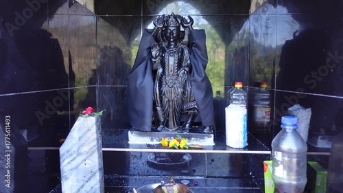 Shani Dev Idol – Lord Shani Temple b roll videos