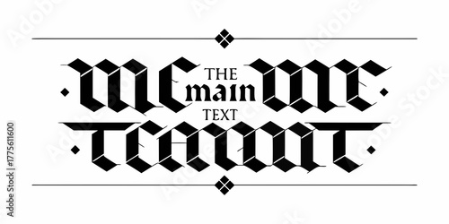 The main text written in gothic blackletter font with decorative elements