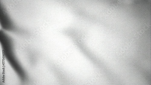Wallpaper Mural White flag waving gracefully in slow motion. Elegant neutral fabric movement captures flowing texture and gentle wind dynamics. Ideal for surrender, peace, truce, or transition concepts.
 Torontodigital.ca