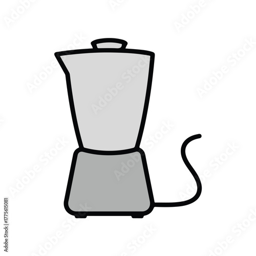 Blender Appliance – Kitchen Equipment Vector Illustration