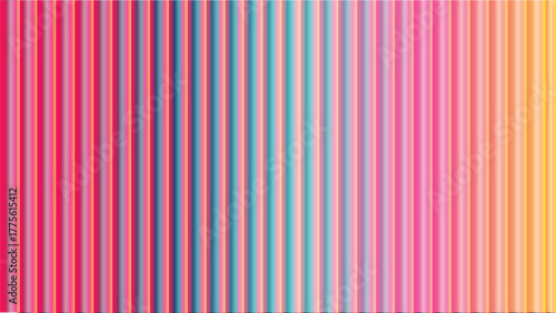 Radiant Stripes A Mesmerizing Blend of Vibrant Colors in an Abstract Composition