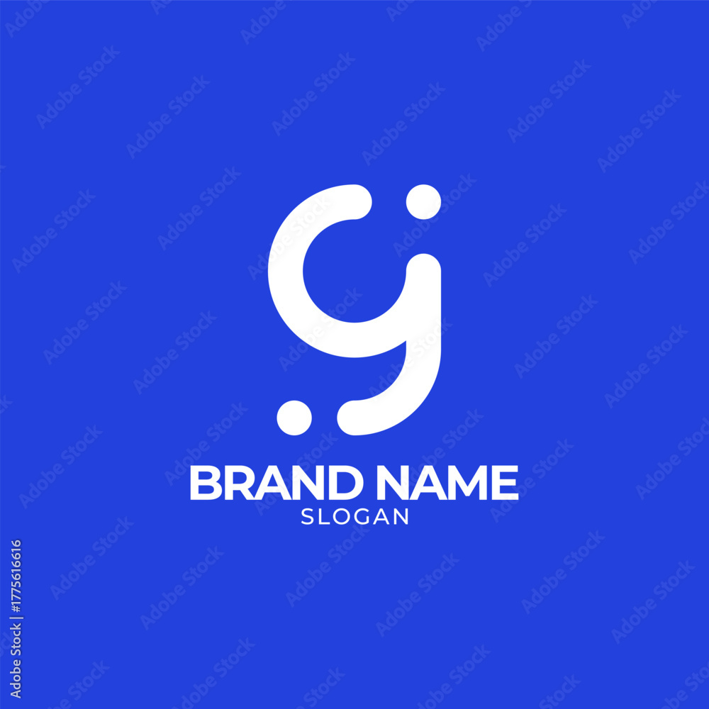 Fototapeta premium Modern Minimalist Letter G Logo Design for Branding and Company Identity