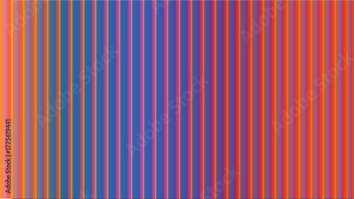 Gradient Vertical Strips Background Image with Warm and Cool Colors for Modern Artistic Decor and Fashionable Design
