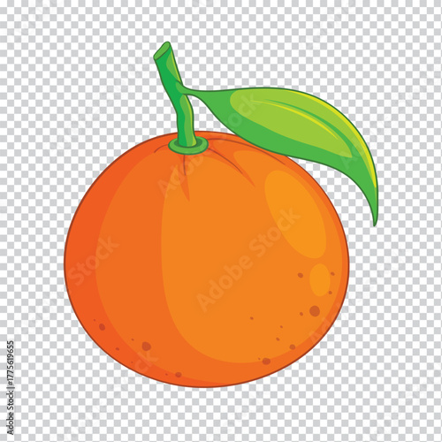 Vibrant orange design featuring a single striking graphic element with a rich color palette and clean typography