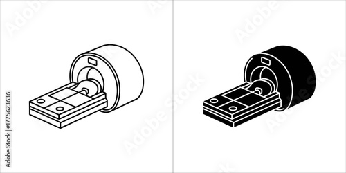 Mri scanner icon