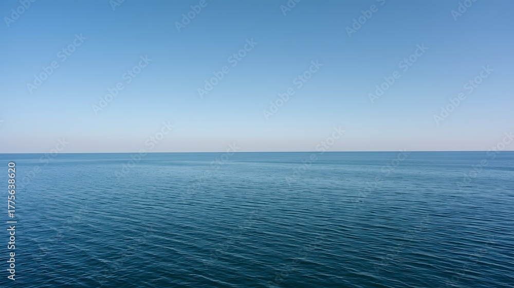 Fototapeta premium blue sky and sea