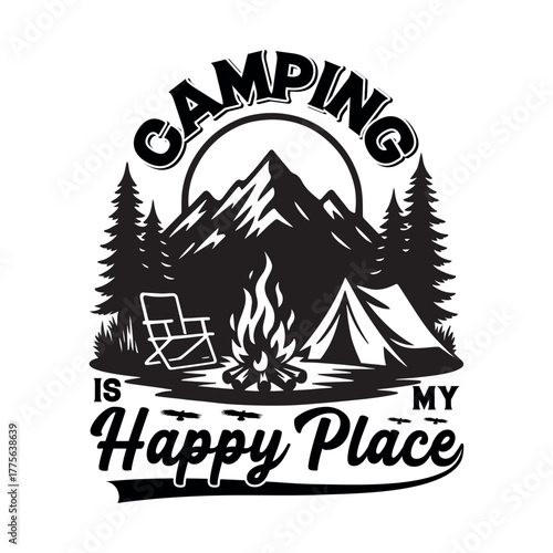 Camping is my happy place