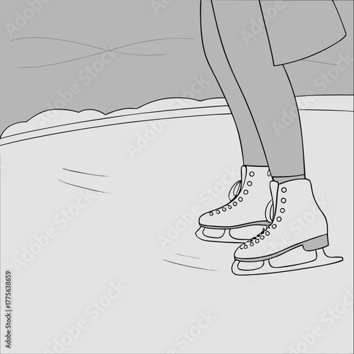 female legs in shoes