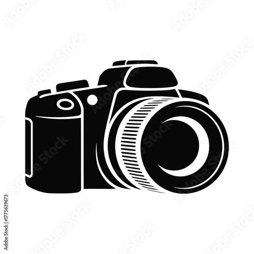 Video Camera Vector Silhouette 