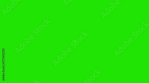 Twinkling star sparkle animation with glitter glow trails and shining doodle style white cartoon stars, 4K green screen background seamless motion.