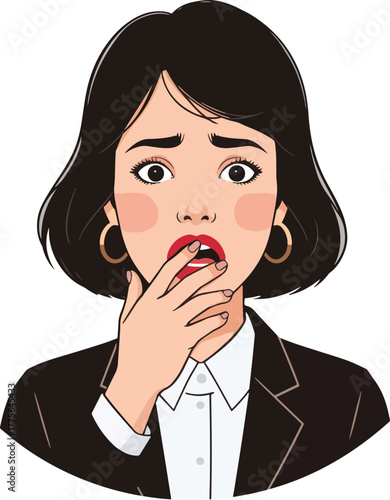 A woman was shocked at the price of the product