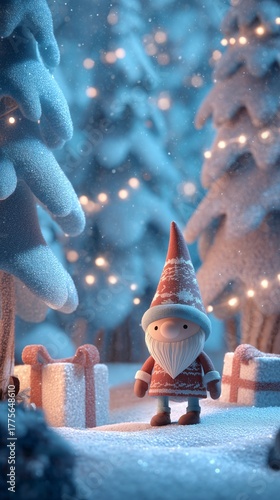 Christmas 3D Animation Pack – Santa Claus, Reindeer, Snowy Village, Gifts and Magical Holiday Backgrounds with Festive Lights and Cinematic Atmosphere, video Christmas, Christmas video, wallpaper