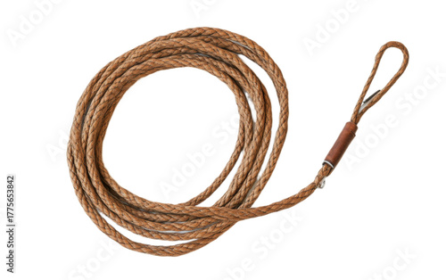 Cowboy lasso on transparent background, png