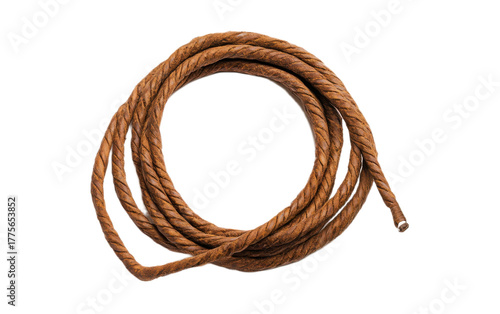 Cowboy lasso on transparent background, png