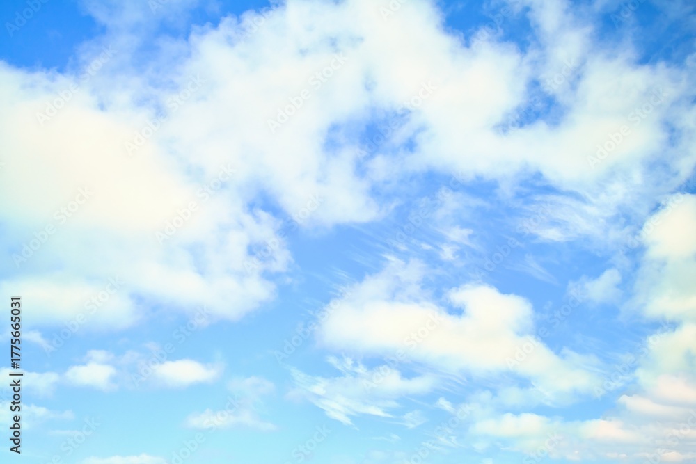 Obraz premium New Zealand Sky Replacement Wonderful Fine Day