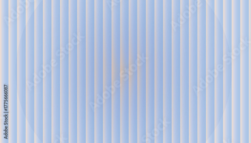 Abstract pastel blue vertical stripes with soft beige gradient and center glow; modern minimal ribbed texture for banners, headers, wallpapers