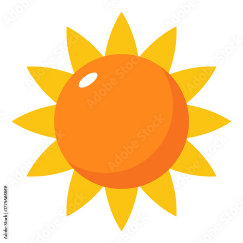 Summer Sun Icon