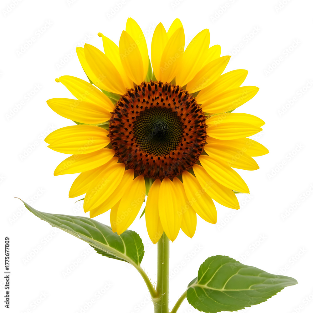 Fototapeta premium Sunflower isolated