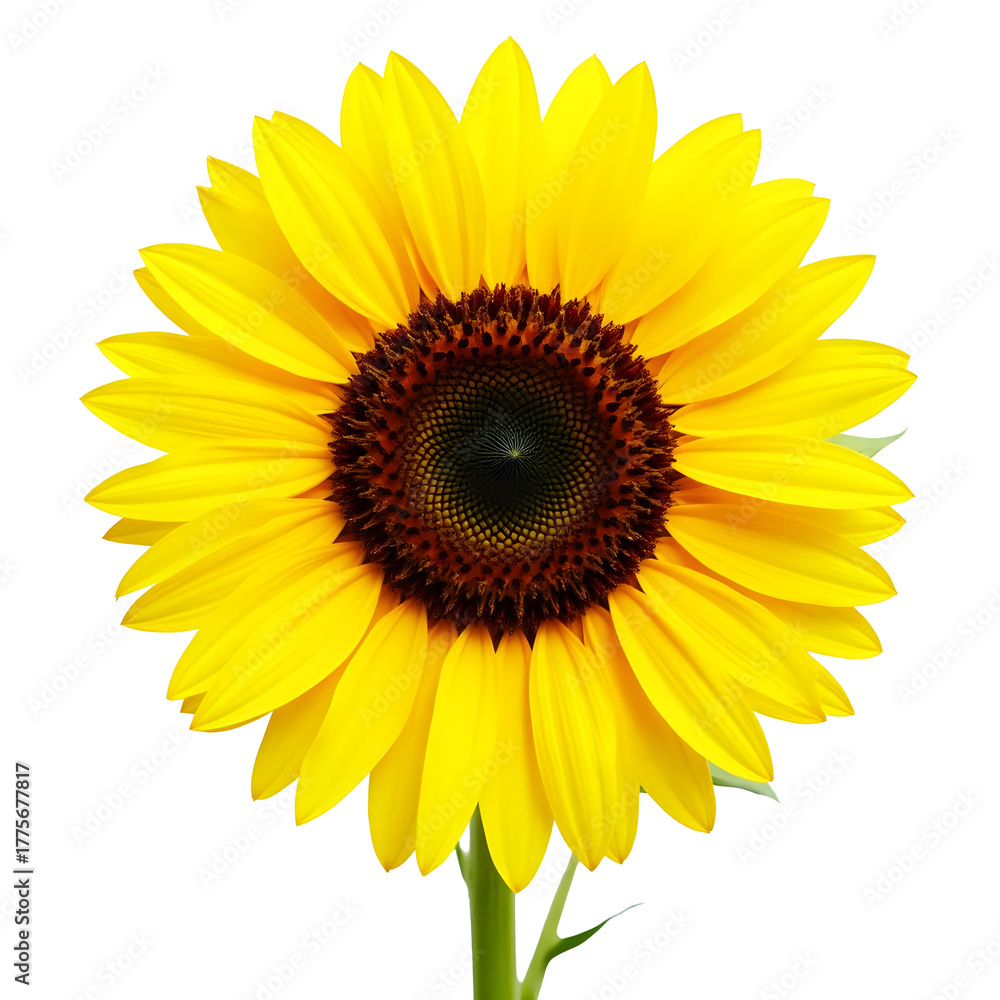 Fototapeta premium Sunflower isolated