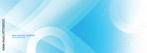 Soft Blue Gradient Abstract Geometric Background Banner Keywords: soft, blue, gradient, abstract